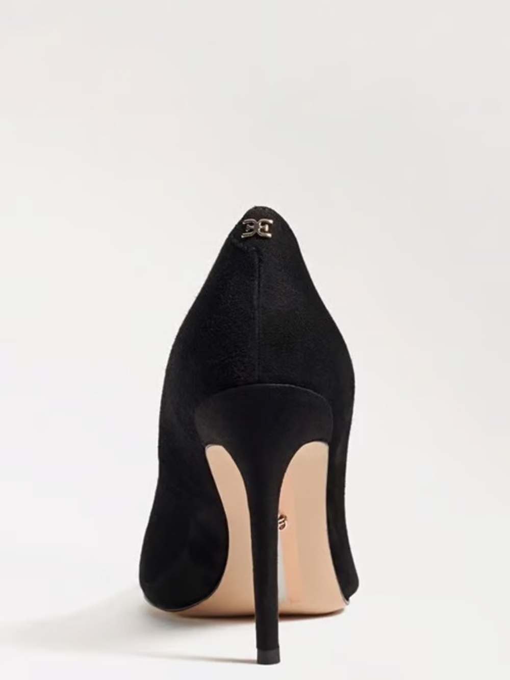 Sam Edelman - DANNA POINTED TOE HEEL in black suede, size 6 M - Picture 13 of 14